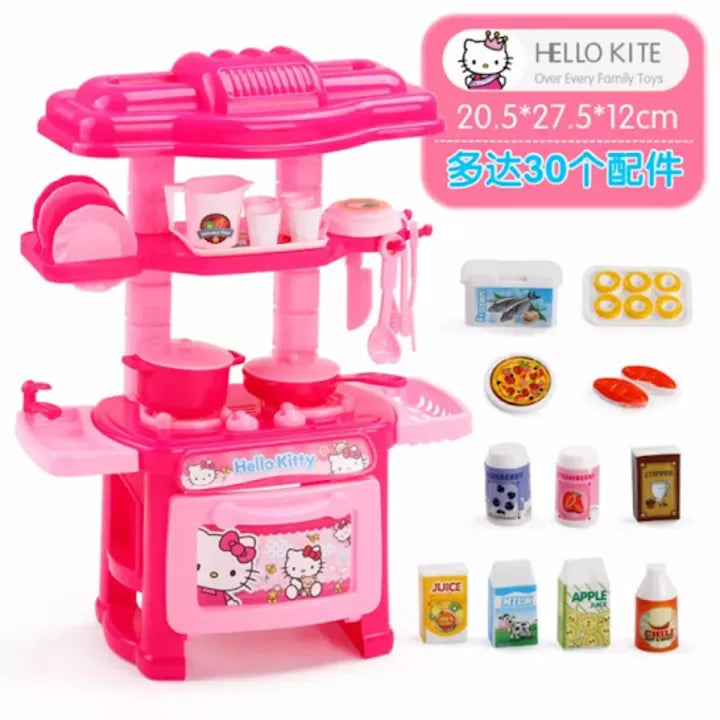 Hello Kitty Kitchen Set - 32 Pcs With Full Utensils Set